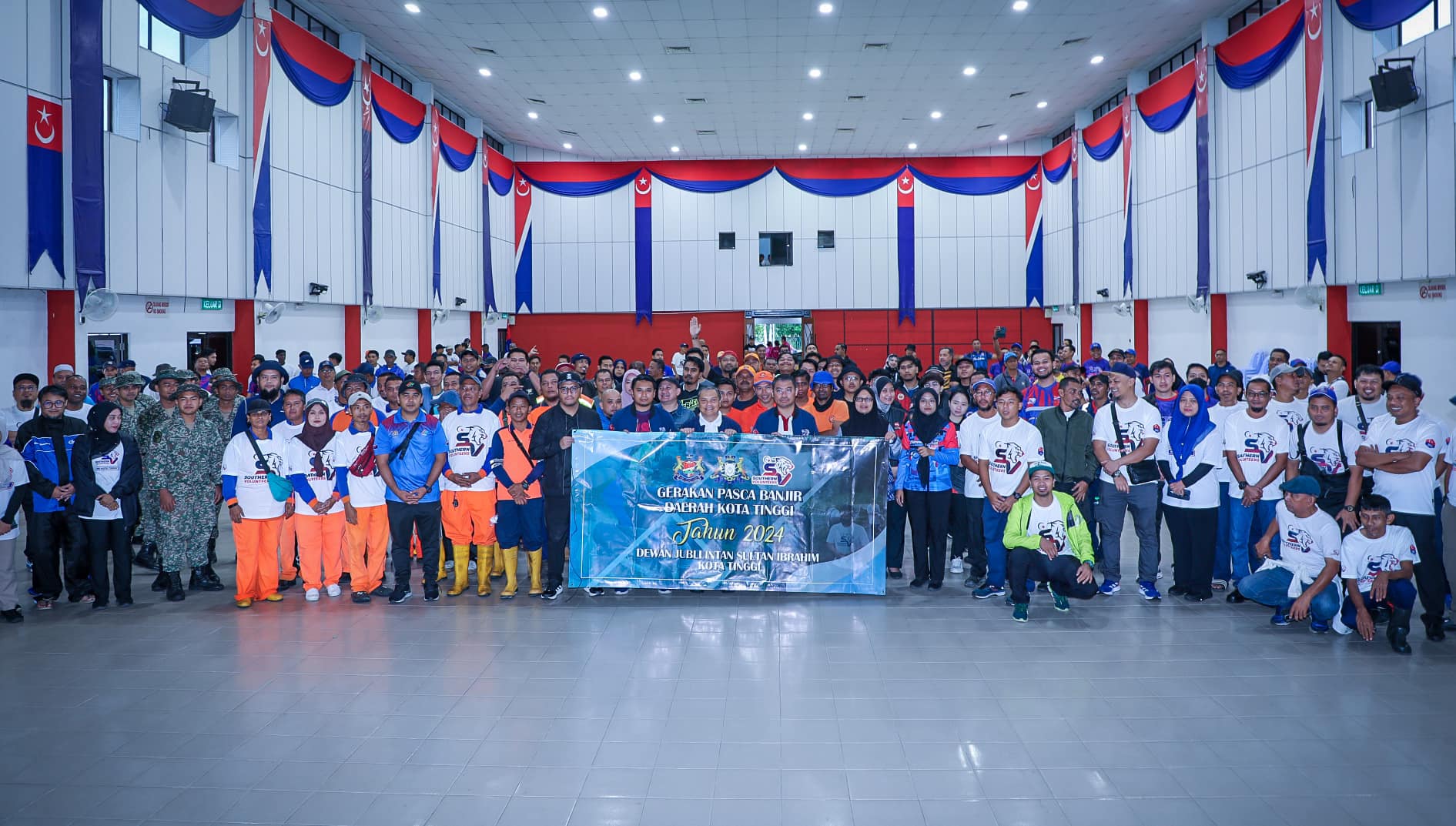 GERAKAN PASCA BANJIR TAHUN 2024 DAERAH KOTA TINGGI