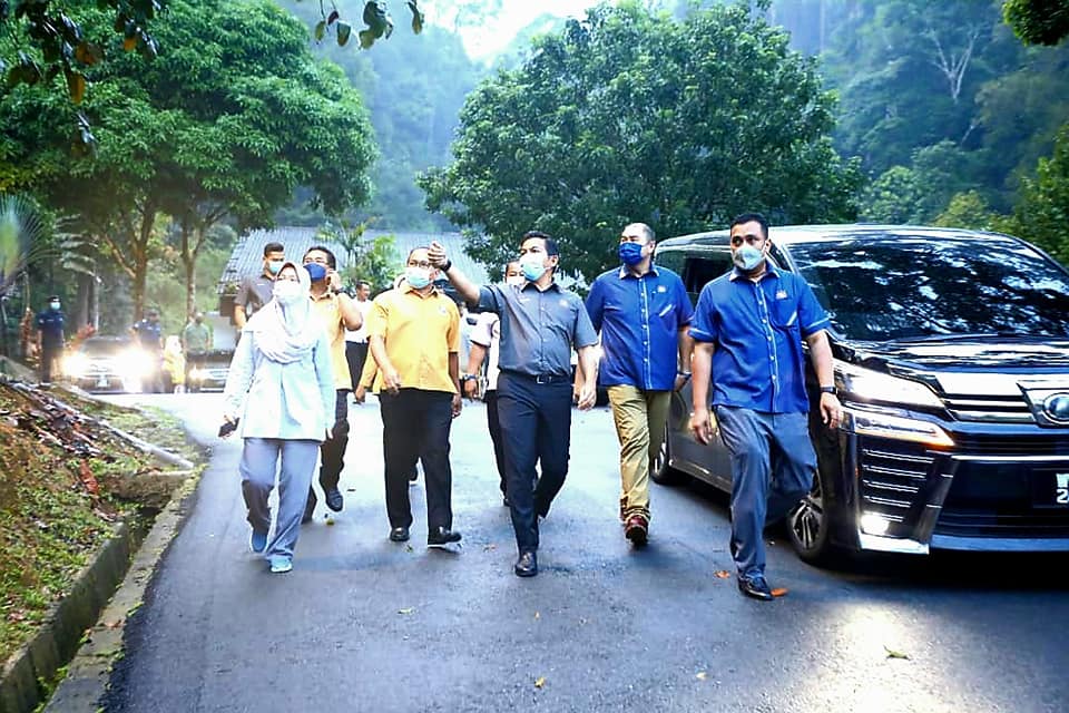 LAWATAN KERJA YANG BERHORMAT TIMBALAN MENTERI KEWANGAN 1 MALAYSIA KE DAERAH KOTA TINGGI