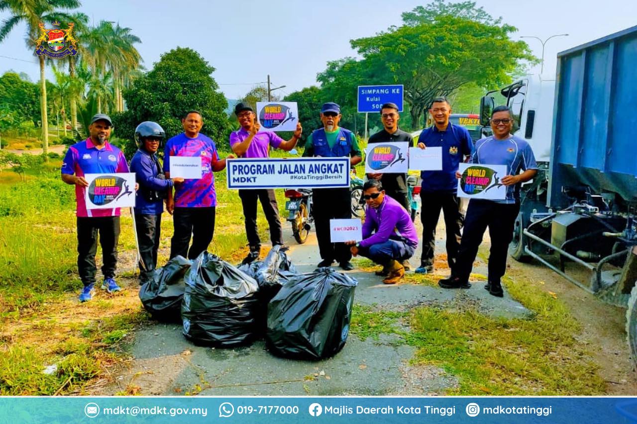 Program World Clean Up Day peringkat Majlis Daerah Kota Tinggi