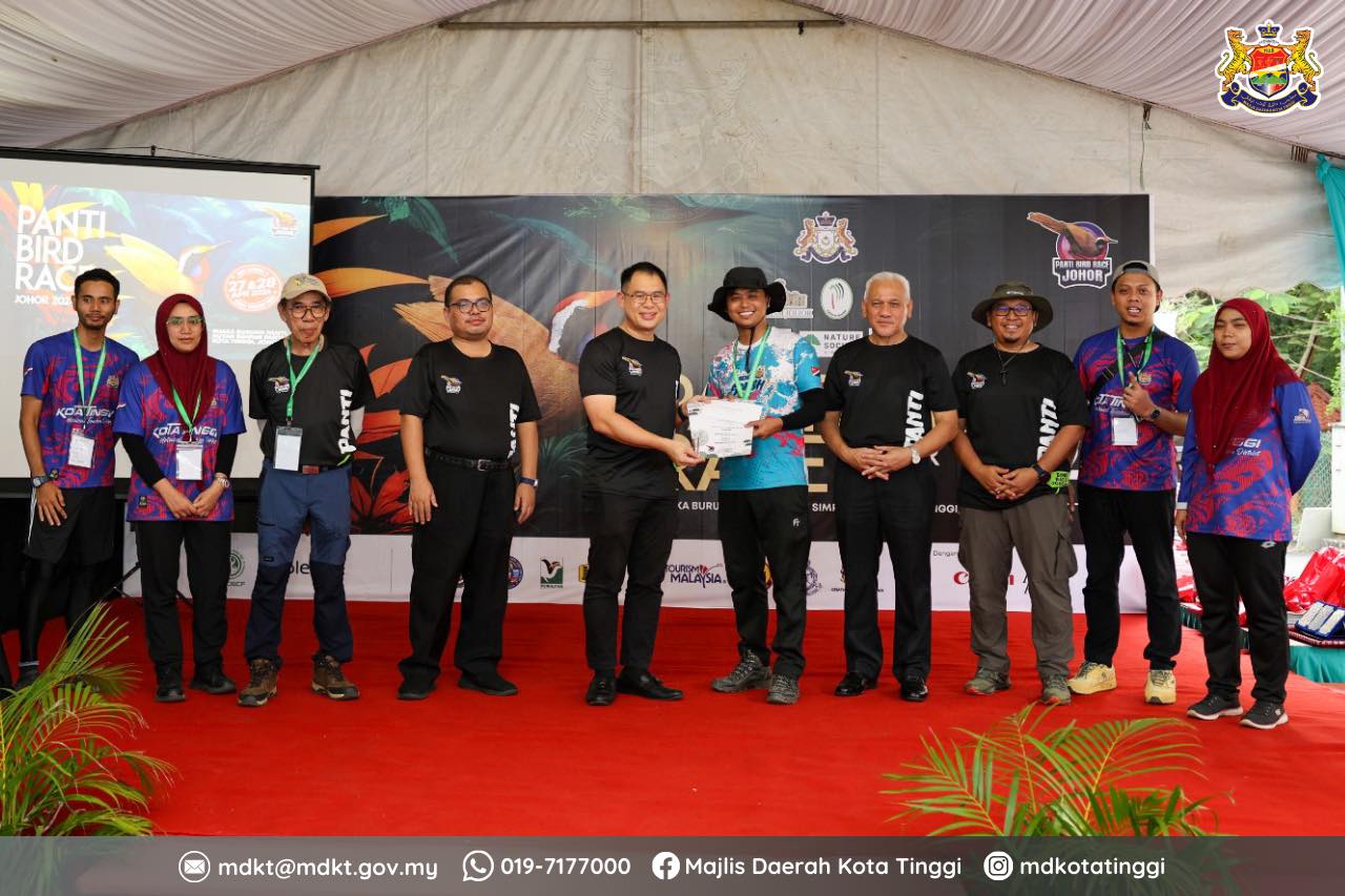 MAJLIS DAERAH KOTA TINGGI JUARA PANTI BIRD RACE JOHOR (PBRJ)