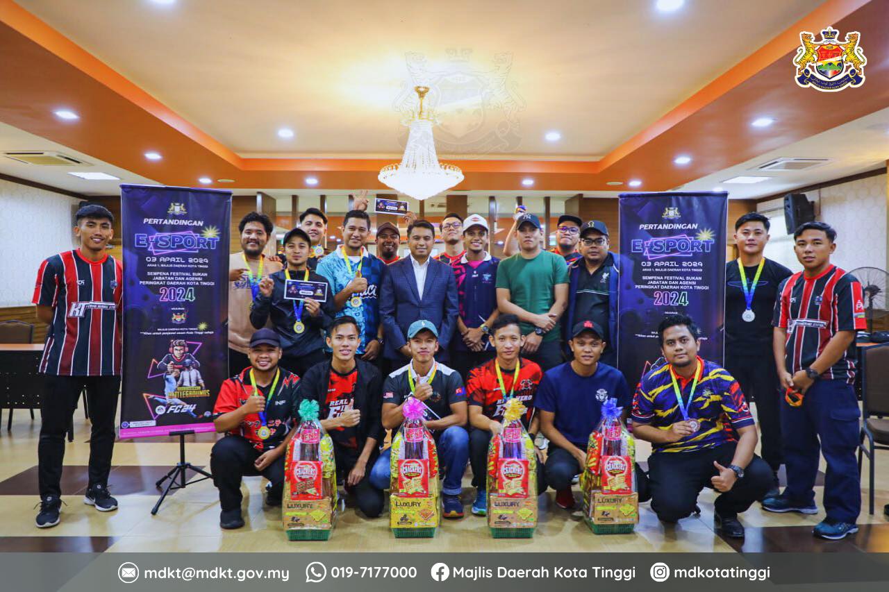 SUKAN E-SPORTS SEMPENA FESTIVAL SUKAN JABATAN DAN AGENSI PERINGKAT DAERAH KOTA TINGGI 2024