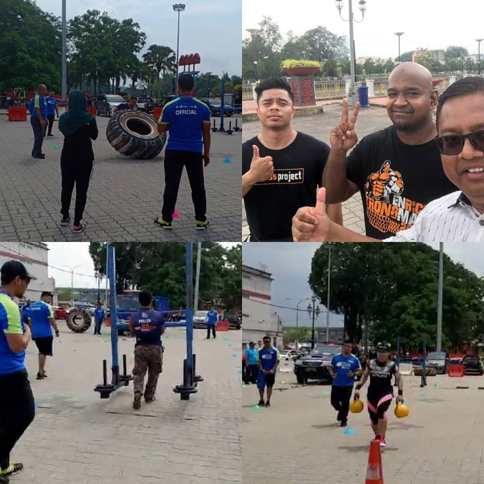 STRONG FIT CHALLENGE SEMPENA BULAN SUKAN NEGARA 2019 ANJURAN MAJLIS DAERAH KOTA TINGGI DAN TOURISM NEGERI JOHOR.