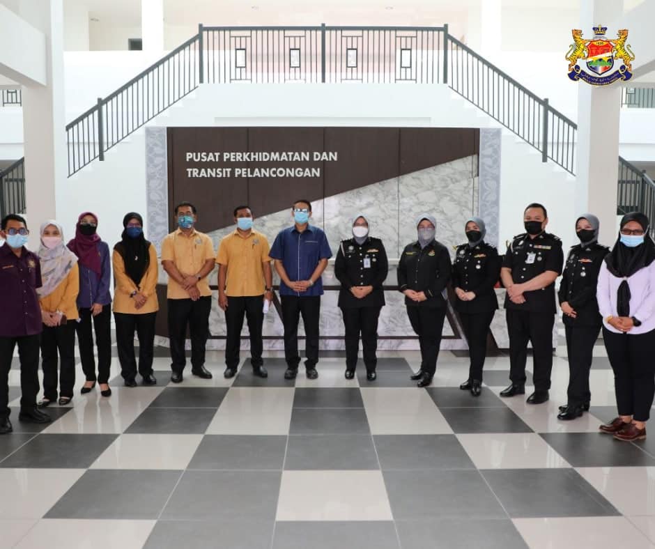 LAWATAN JABATAN IMIGRESEN JOHOR KE KOMPLEKS UTC PUSAT PERKHIDMATAN DAN TRANSIT PELANCONGAN, BATU AMPAT KOTA TINGGI, JOHOR