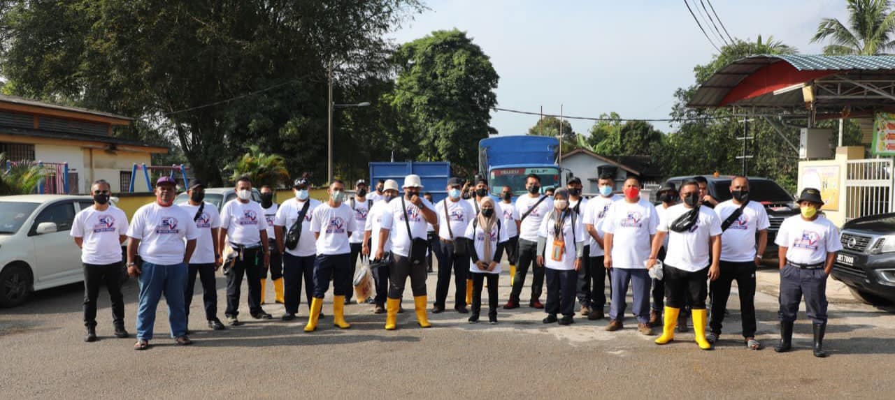 MISI BANTUAN BANJIR SOUTHERN VOLUNTEERS MAJLIS DAERAH KOTA TINGGI