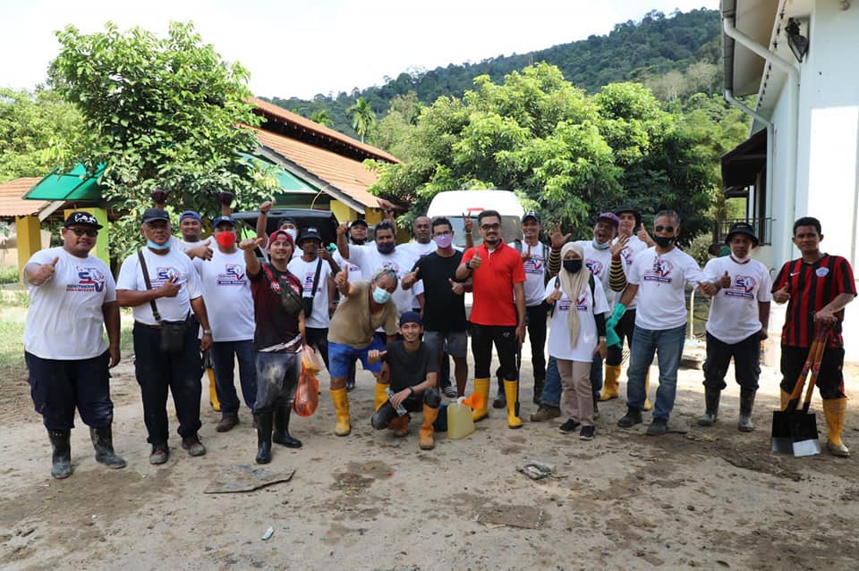 MISI BANTUAN BANJIR SOUTHERN VOLUNTEERS MAJLIS DAERAH KOTA TINGGI HARI KE-3