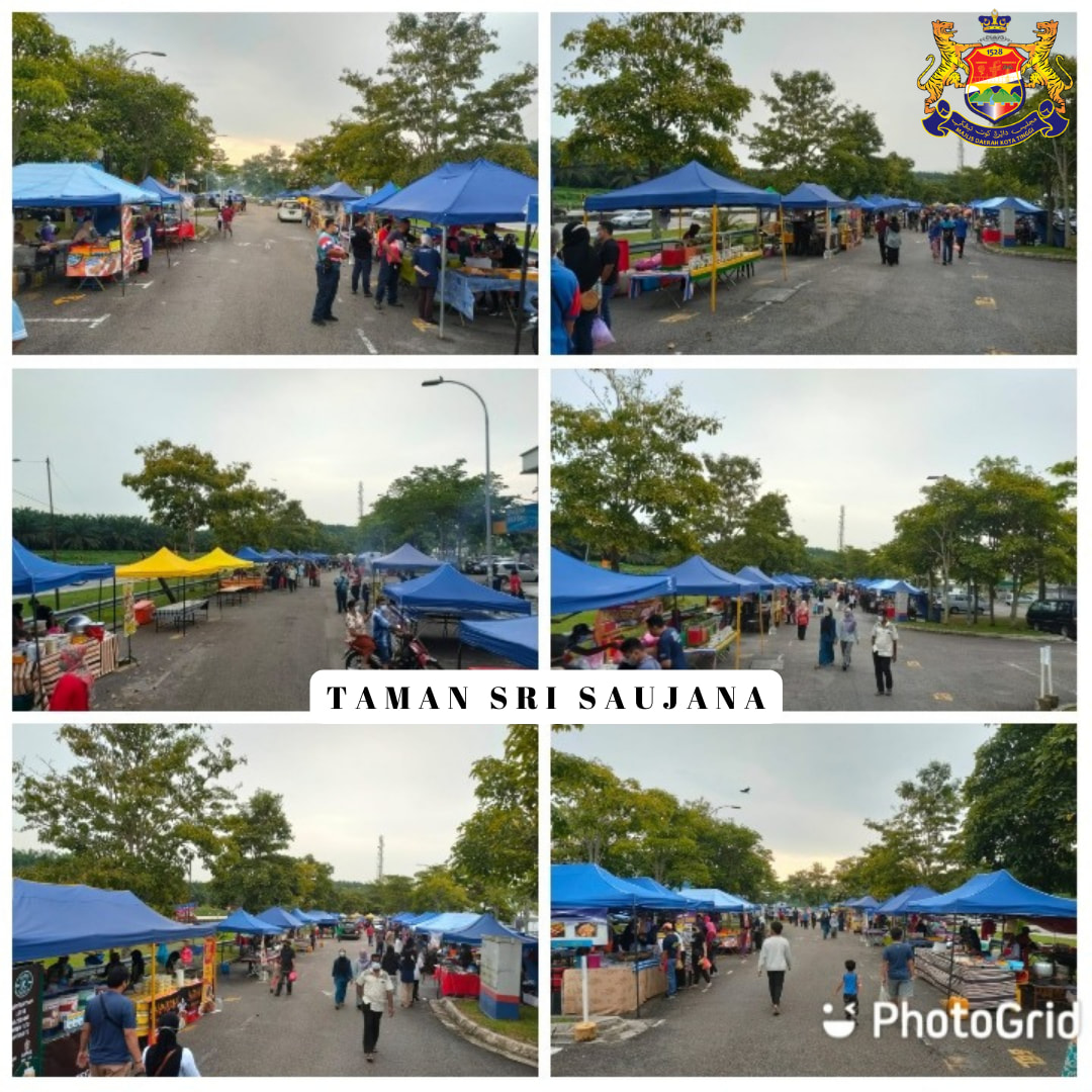 PEMANTAUAN BAZAR RAMADAN DI DALAM KAWASAN PENTADBIRAN MAJLIS DAERAH KOTA TINGGI OLEH EN MOHD FAHMY BIN YAHYA, YANG DIPERTUA