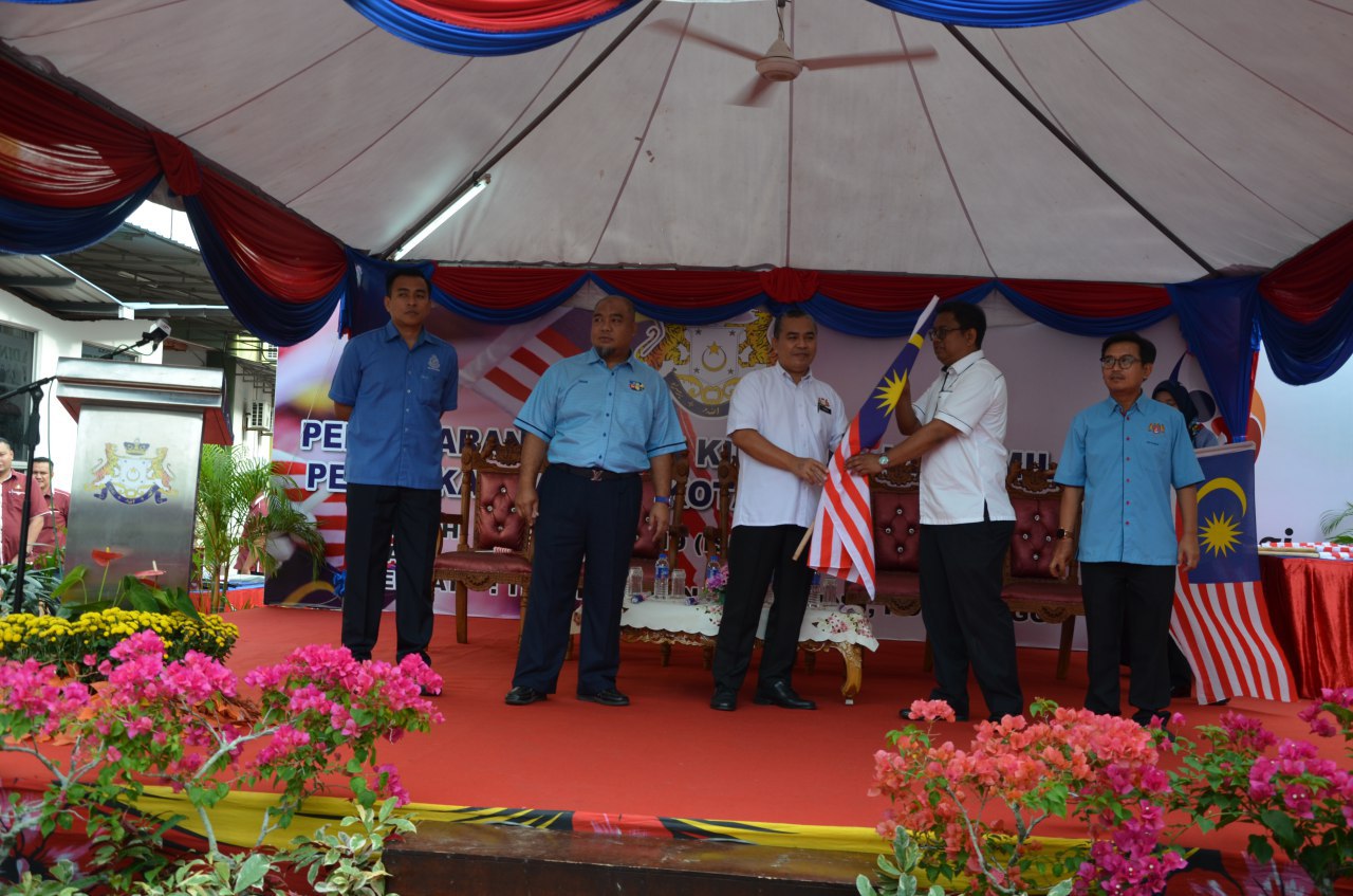 PELANCARAN KIBAR JALUR GEMILANG PERINGKAT DAERAH KOTA TINGGI TAHUN 2019