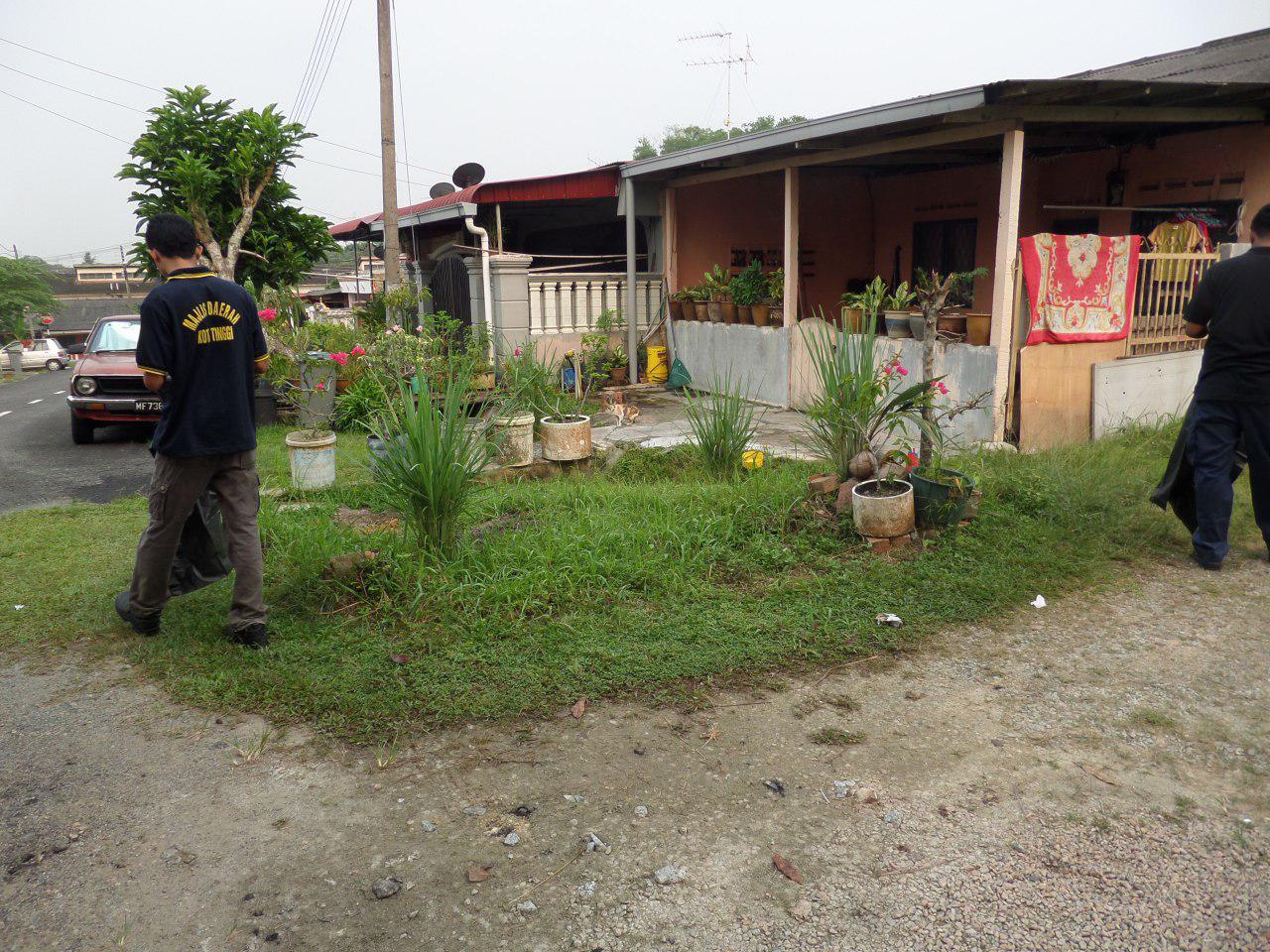 Program Gotong-royong Kawalan Wabak Jalan Sawi 2, Taman Sri Lalang bersama Pejabat Kesihatan Kota Tinggi