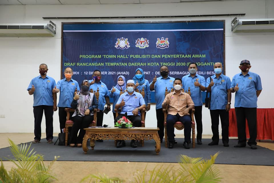 PROGRAM TOWN HALL PUBLISITI DAN PENYERTAAN AWAM DRAF RANCANGAN TEMPATAN DAERAH KOTA TINGGI 2030 (PENGGANTIAN) TELAH DIADAKAN DI DEWAN SERBAGUNA SEDILI BESAR