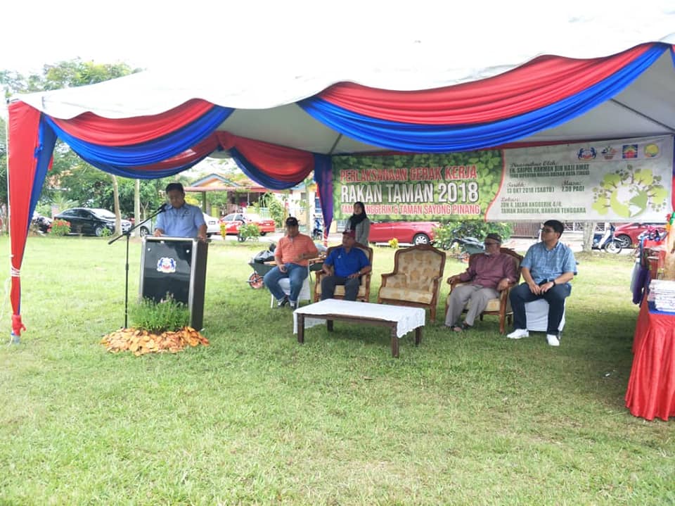 Gerak Kerja Rakan Taman 2018 Taman Anggerik & Taman Sayong Pinang, Bandar Tenggara