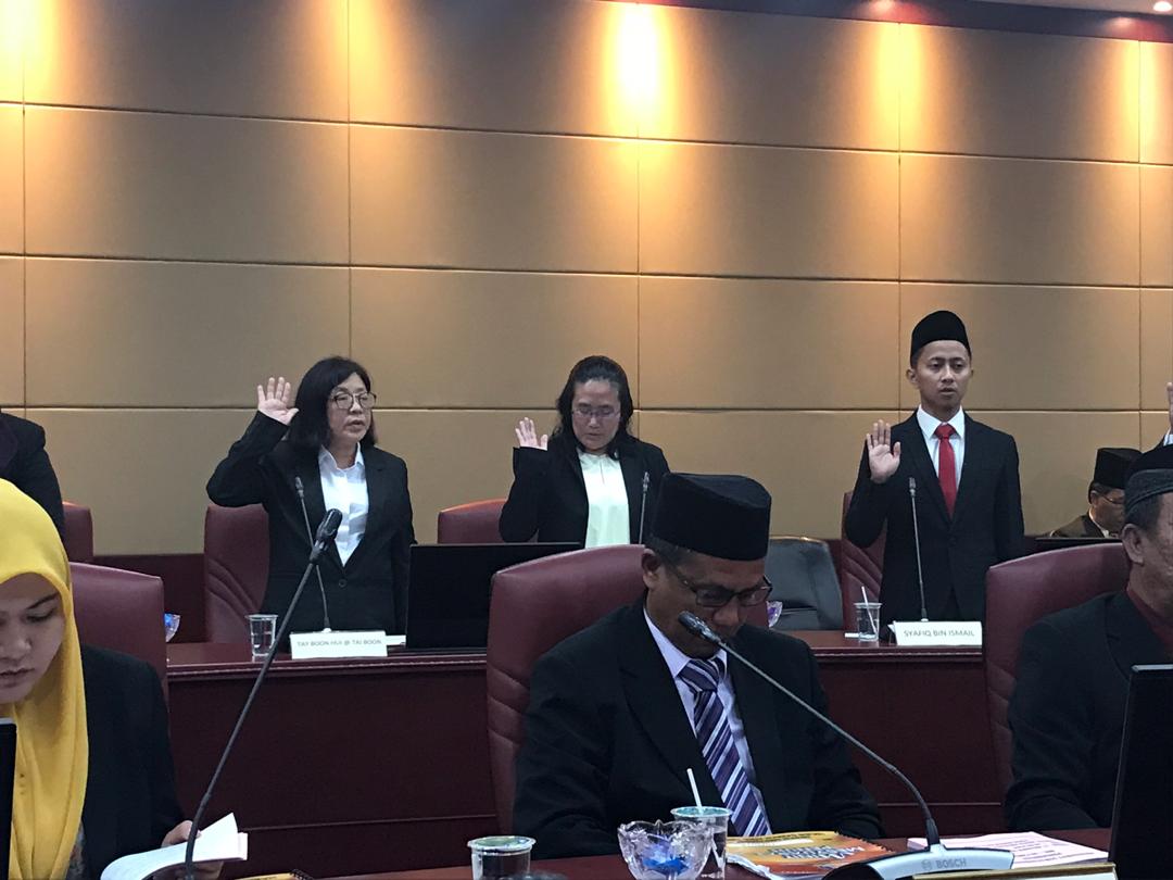 Majlis Angkat Sumpah Ahli Majlis MDKT Sesi 2/2018